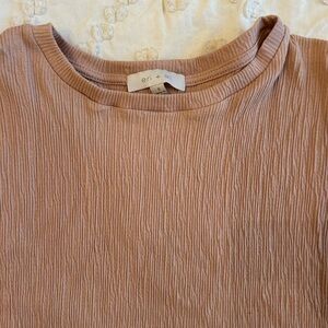 Eri + Ali Textured Tan Top
